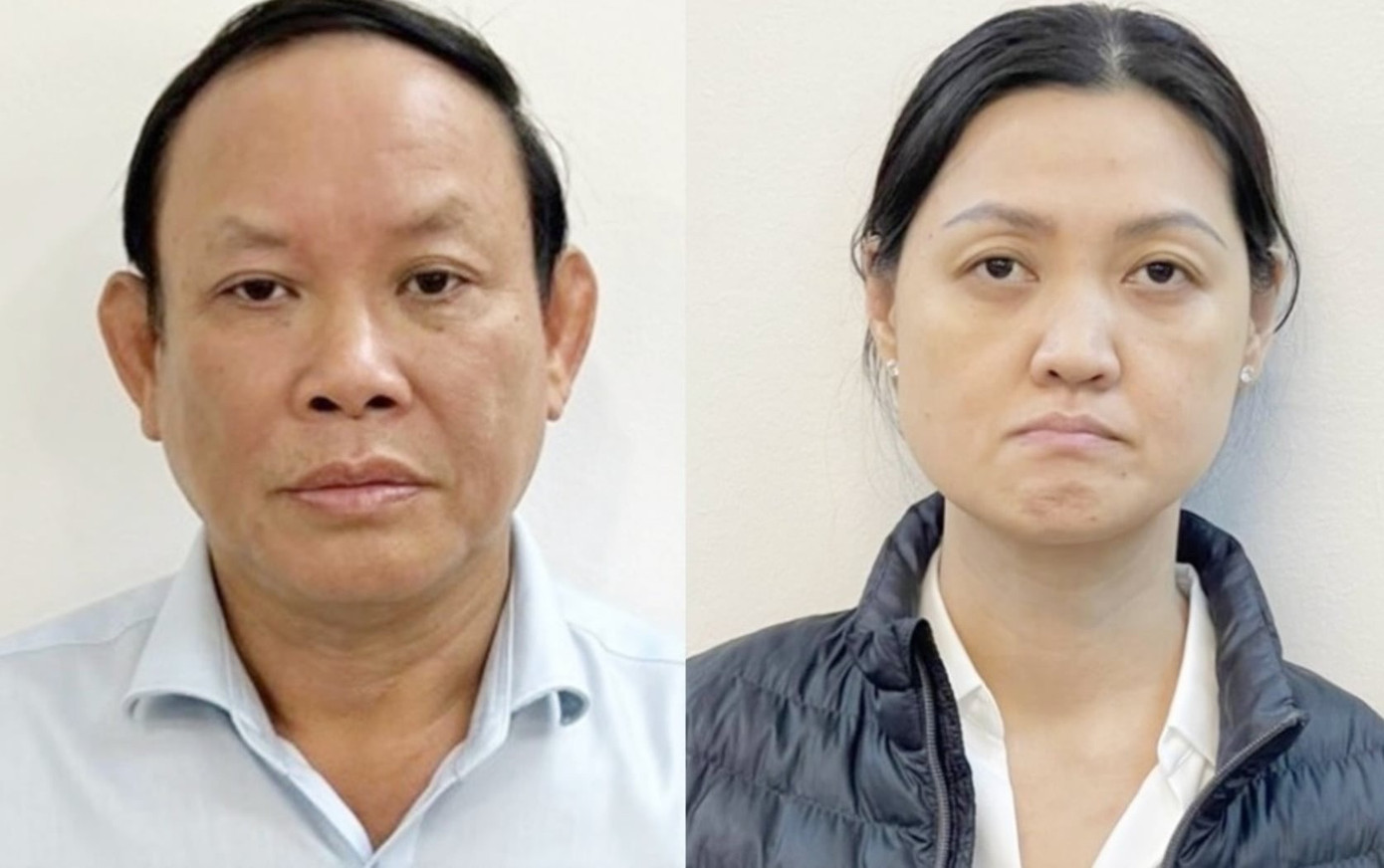 Ông Nguyễn Đức Thái - Chủ tịch HĐTV Công ty TNHH một thành viên NXB Giáo dục và bị can Tô Mỹ Ngọc Ông Nguyễn Đức Thái - Chủ tịch HĐTV Công ty TNHH một thành viên NXB Giáo dục và bị can Tô Mỹ Ngọc