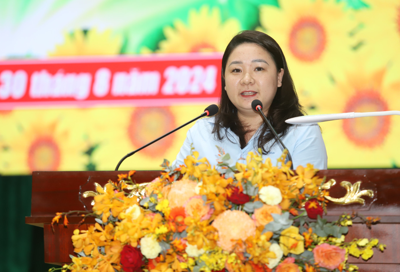 Đại diện Thành Đoàn TPHCM tham luận sẻ chia những điều đúc rút từ lời dạy của cố Tổng Bí thư Nguyễn Phú Trọng. Đại diện Thành Đoàn TPHCM tham luận sẻ chia những điều đúc rút từ lời dạy của cố Tổng Bí thư Nguyễn Phú Trọng.