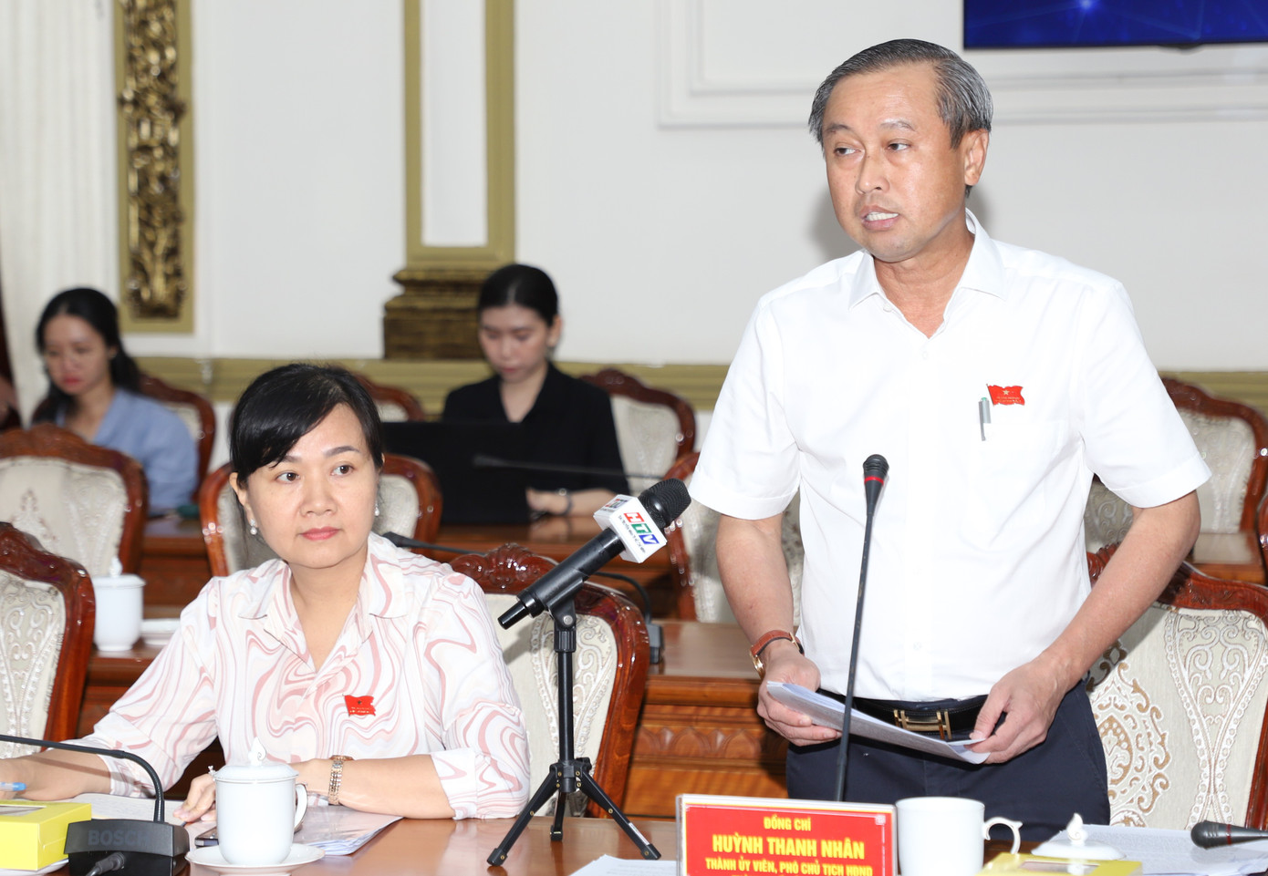 Phó Chủ tịch HĐND TPHCM Huỳnh Thanh Nhân kết luận buổi giám sát.