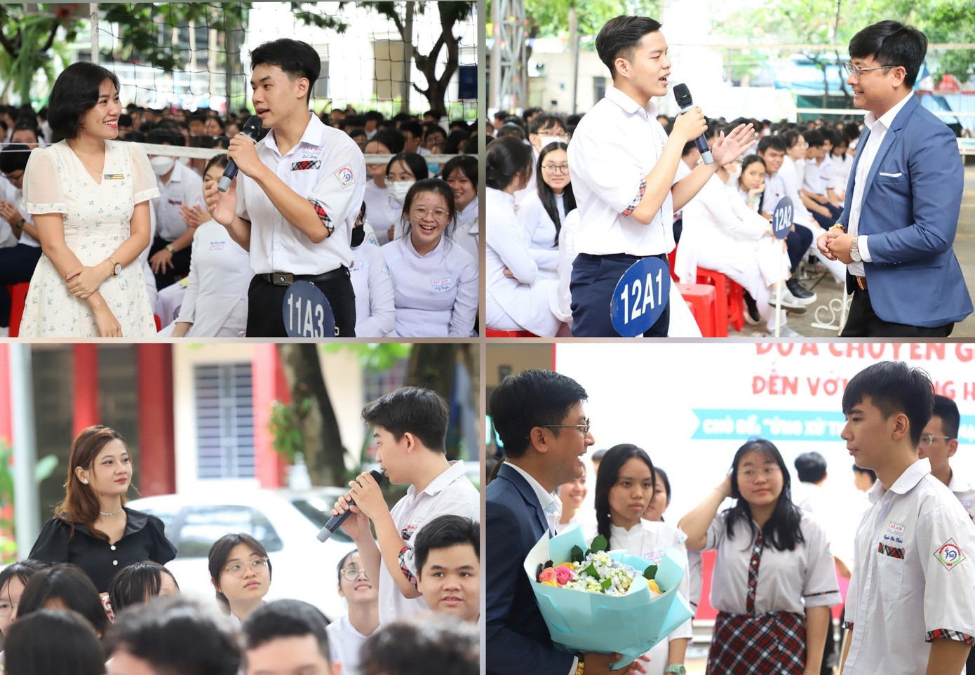 Các bạn trẻ tự tin bày tỏ những điều khúc mắc cần lời giải đáp từ các chuyên gia. Các bạn trẻ tự tin bày tỏ những điều khúc mắc cần lời giải đáp từ các chuyên gia.