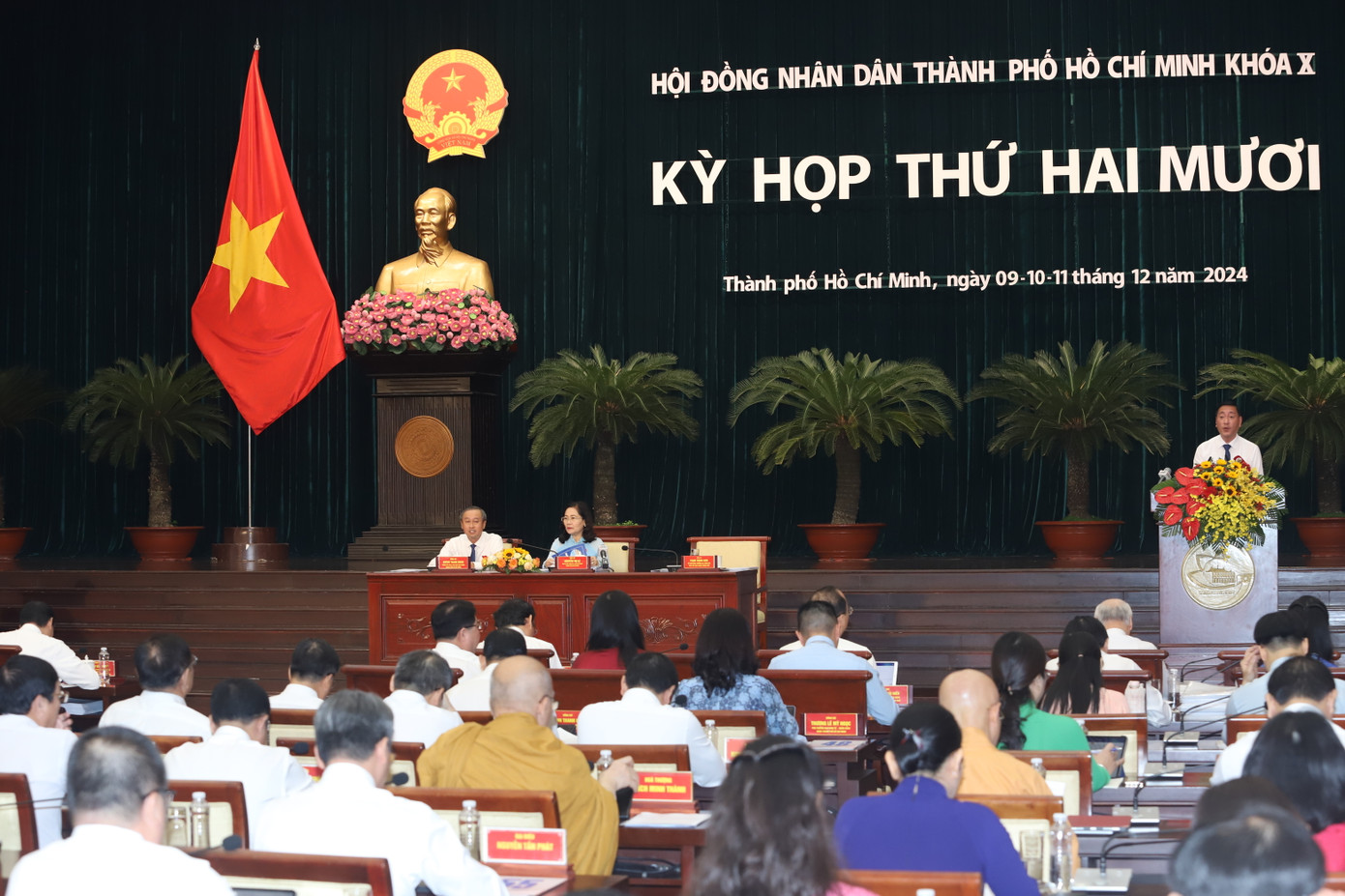 Quang cảnh kỳ họp thứ 20. Ảnh: Ngô Tùng