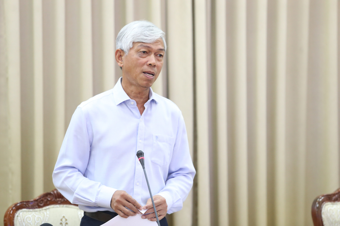 Phó Chủ tịch UBND TPHCM Võ Văn Hoan. Phó Chủ tịch UBND TPHCM Võ Văn Hoan.