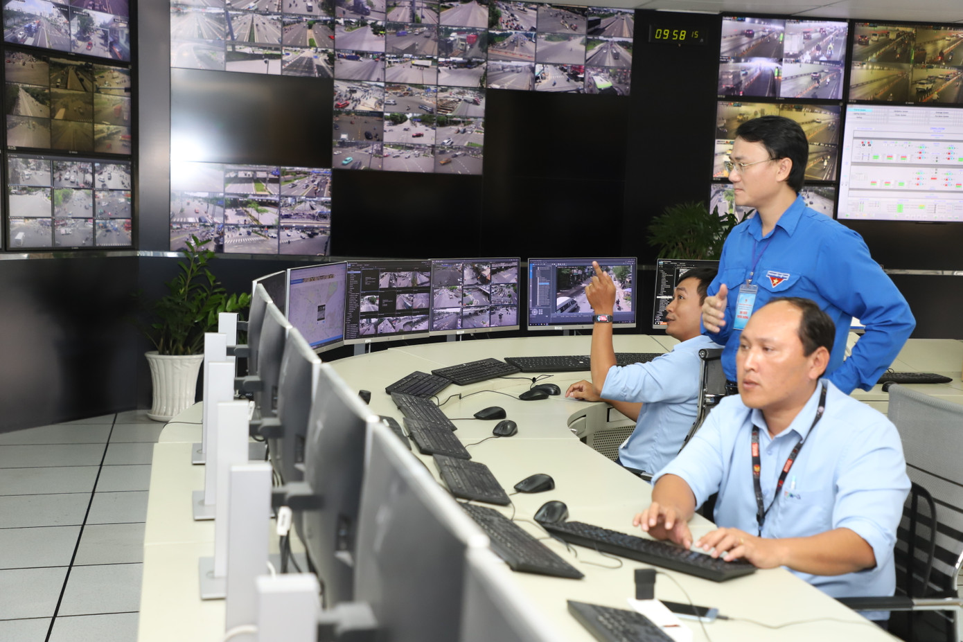 Trung tâm cũng quan tâm ứng dụng chuyển đổi số trong tổ chức và điều hành giao thông trong một thời gian dài và mang lại những kết quả cơ bản.