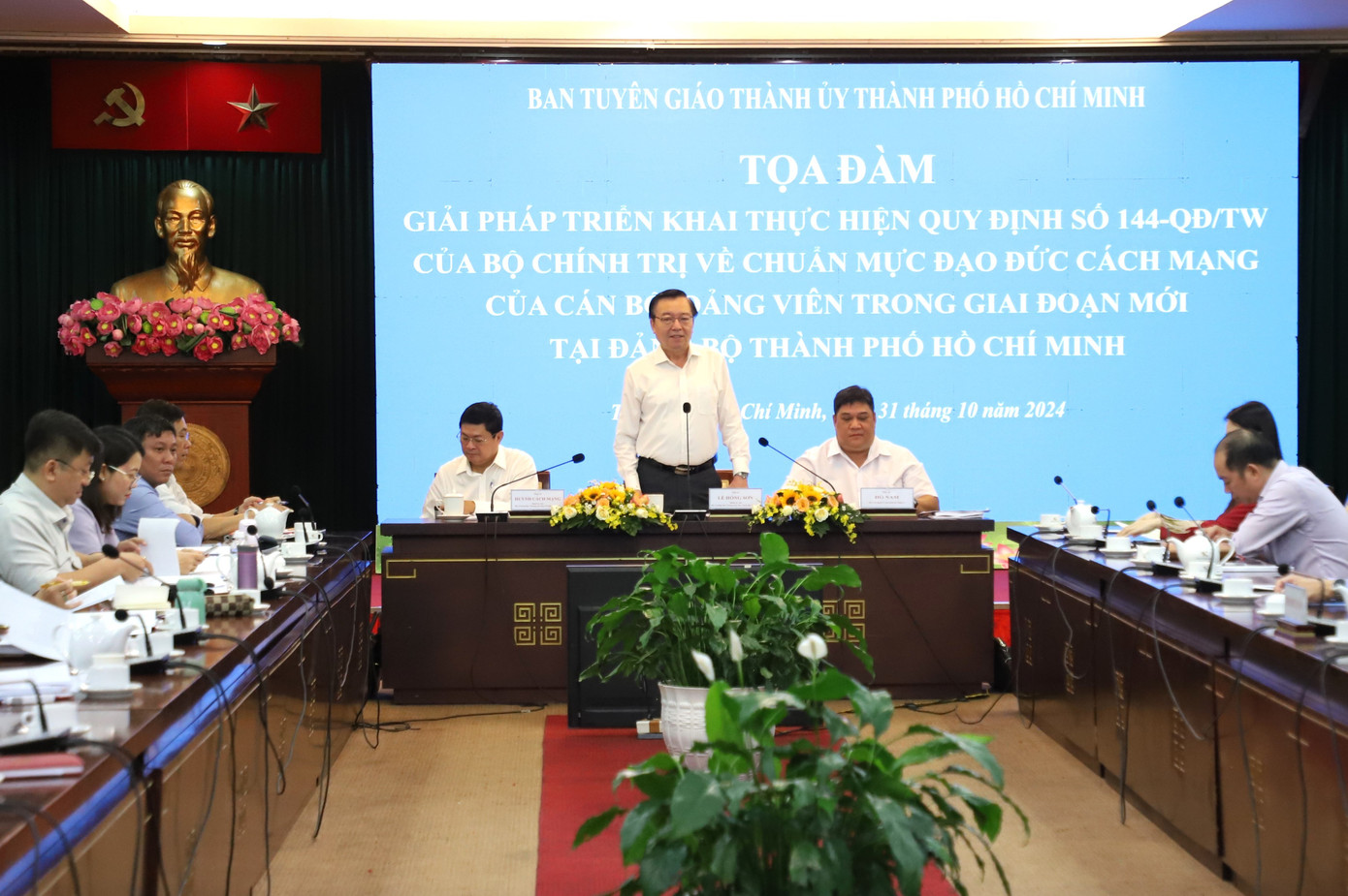 Quang cảnh buổi tọa đàm. Ảnh: Ngô Tùng Quang cảnh buổi tọa đàm. Ảnh: Ngô Tùng