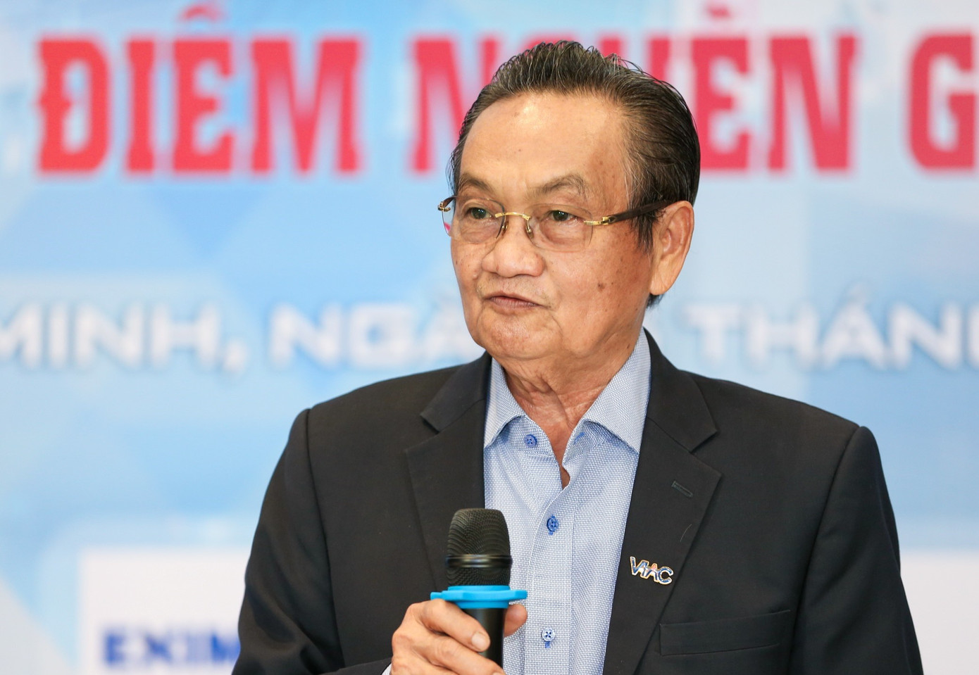 TS. Trần Du Lịch trao đổi tại diễn đàn. Ảnh: BTC. TS. Trần Du Lịch trao đổi tại diễn đàn. Ảnh: BTC.