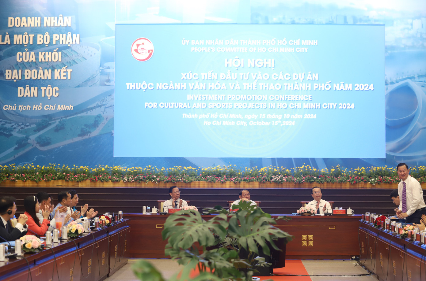 Quang cảnh buổi hội nghị.