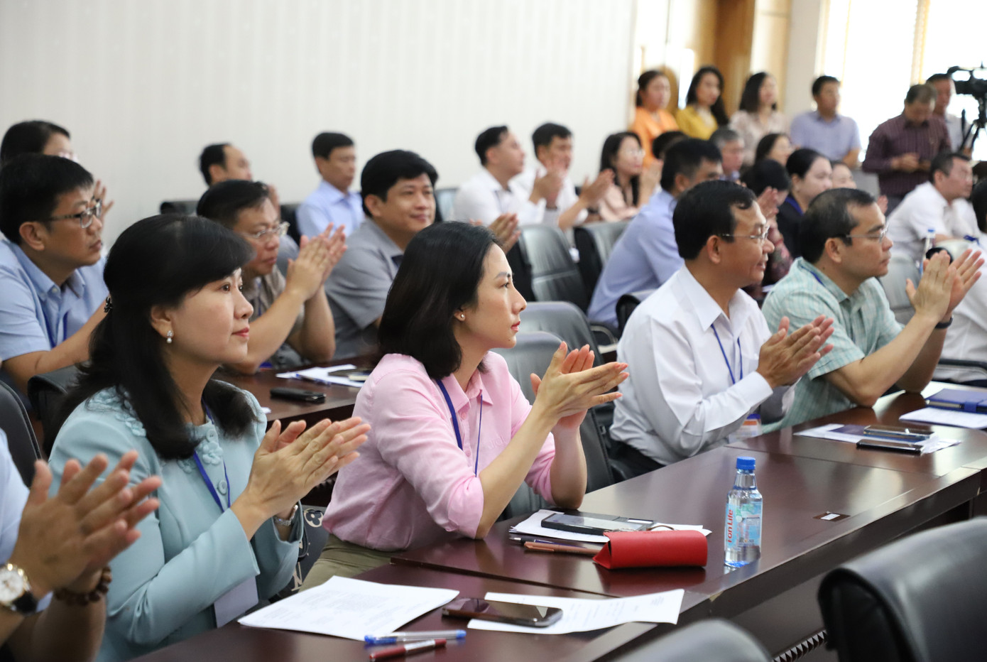 Các học viên tham gia lớp bồi dưỡng. Các học viên tham gia lớp bồi dưỡng.