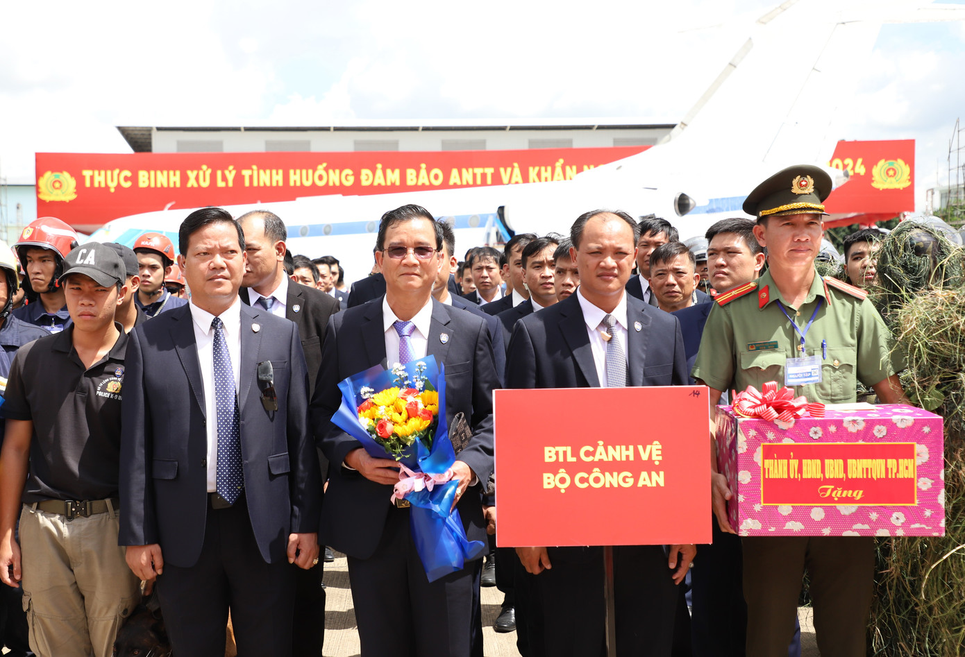 Các lực lượng tham gia diễn tập là những đơn vị sẵn sàng chiến đấu cao trong tình huống khẩn cấp.