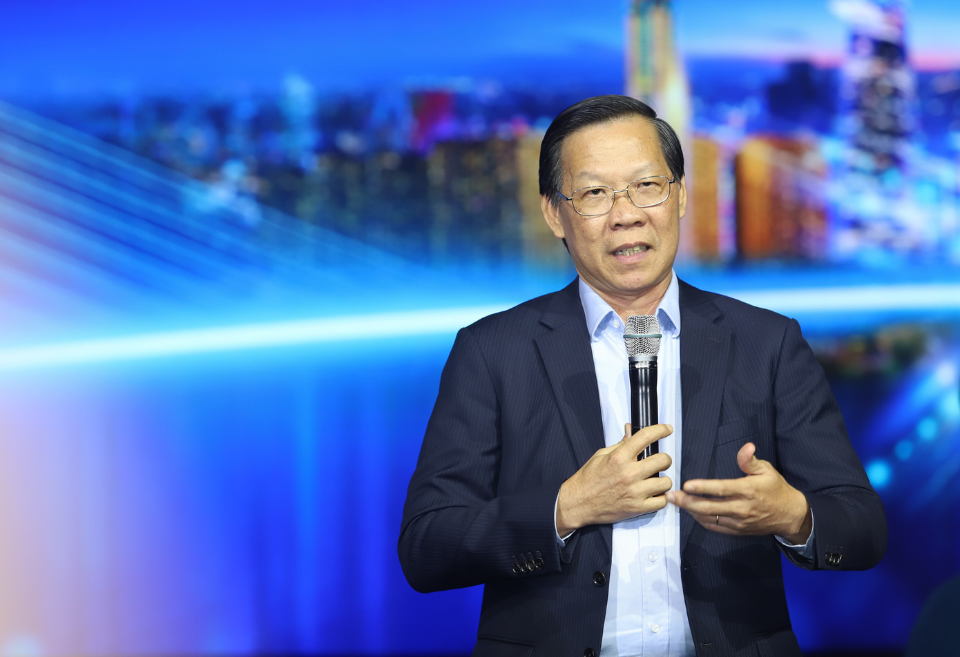 Chủ tịch UBND TPHCM - ông Phan Văn Mãi chia sẻ tại buổi lễ.