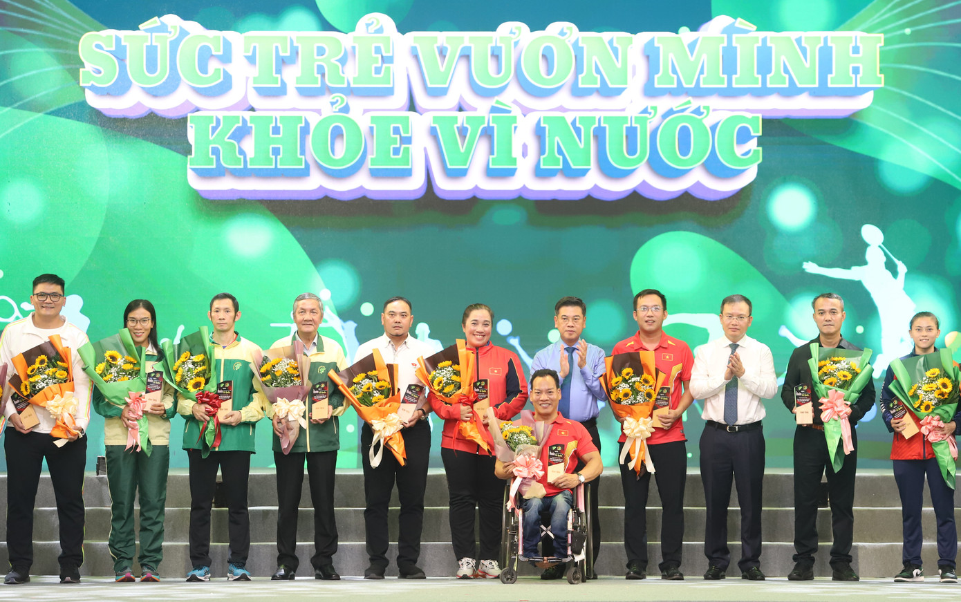 Dịp này, lãnh đạo TPHCM đã biểu dương, khen thưởng lực lượng huấn luyện viên và vận động viên tiêu biểu đã có thành tích xuất sắc năm 2024.