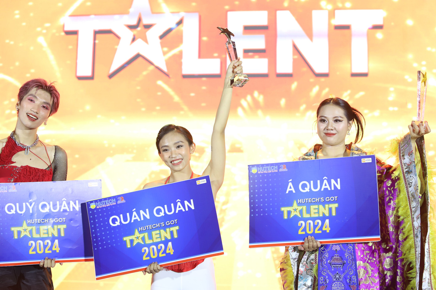Top 3 “Hutech’s Got Talent 2024”.