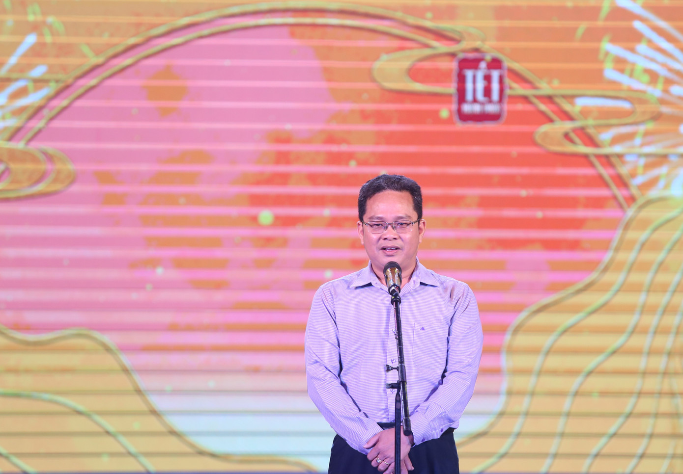 Ông Phạm Minh Tuấn chia sẻ tại chương trình. Ảnh: Ngô Tùng Ông Phạm Minh Tuấn chia sẻ tại chương trình. Ảnh: Ngô Tùng