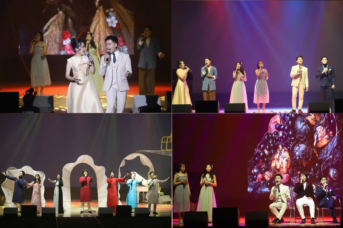 Đêm nhạc giàu chất thơ qua sự chuyển hóa nhuần nhị của các nghệ sĩ.