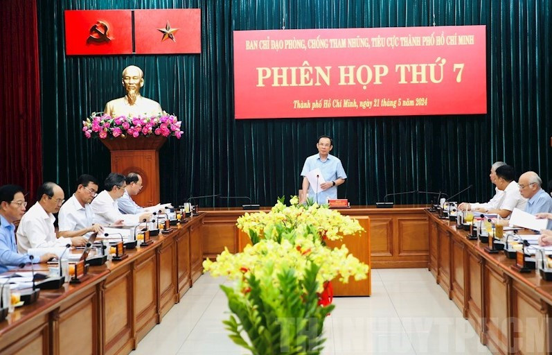 Bí thư Thành ủy TPHCM Nguyễn Văn Nên trao đổi tại phiên họp. Ảnh: Thành ủy TPHCM. Bí thư Thành ủy TPHCM Nguyễn Văn Nên trao đổi tại phiên họp. Ảnh: Thành ủy TPHCM.