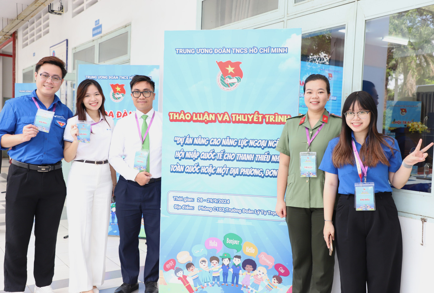 Các đại biểu có dịp học tập, trau dồi kỹ năng ngoại ngữ, hoạt động phong trào trong kỳ hội trại. Ảnh: Ngô Tùng Các đại biểu có dịp học tập, trau dồi kỹ năng ngoại ngữ, hoạt động phong trào trong kỳ hội trại. Ảnh: Ngô Tùng