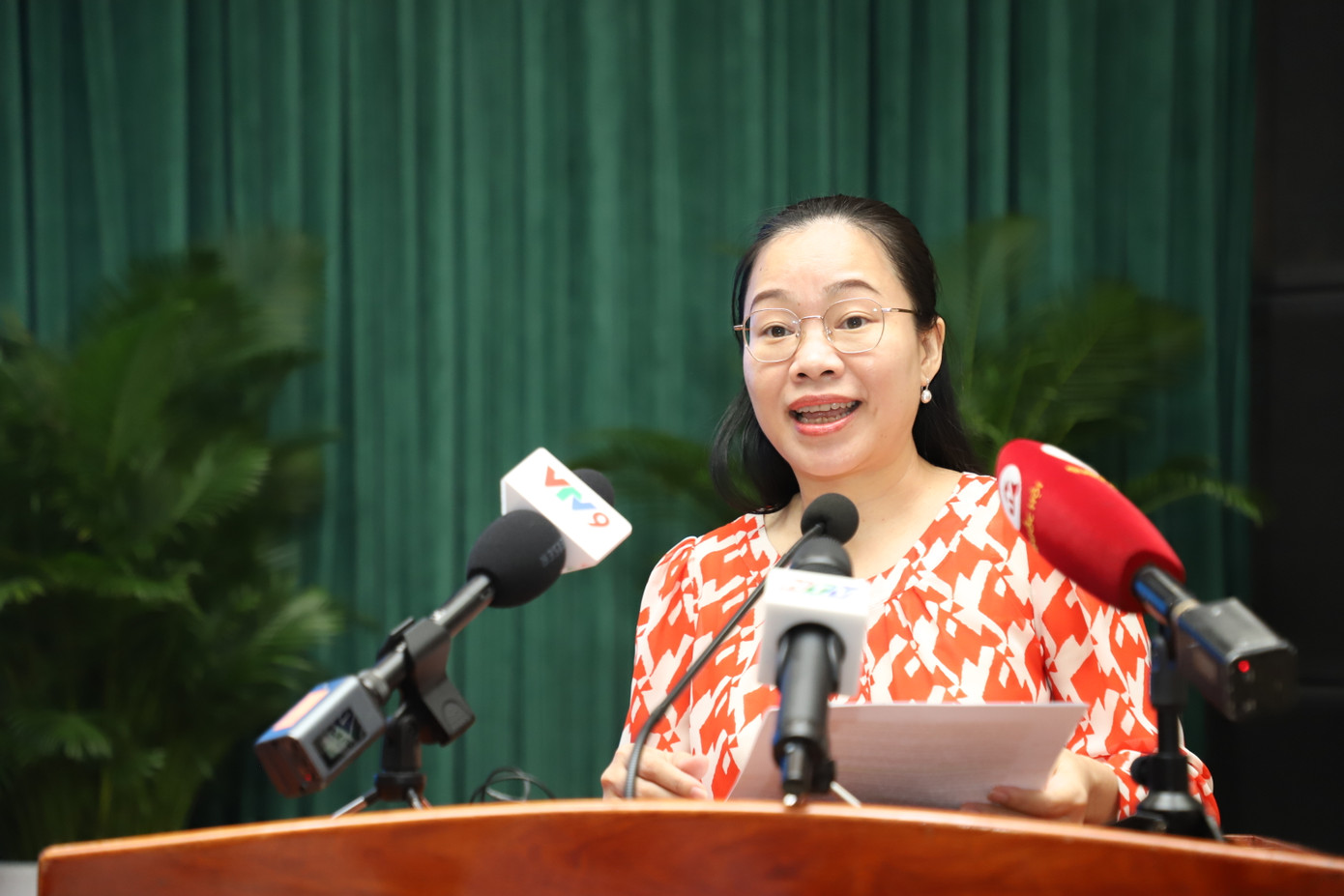 Bà Phạm Thị Hoàn - Trưởng phòng Tư pháp TP. Thủ Đức. Ảnh: Ngô Tùng