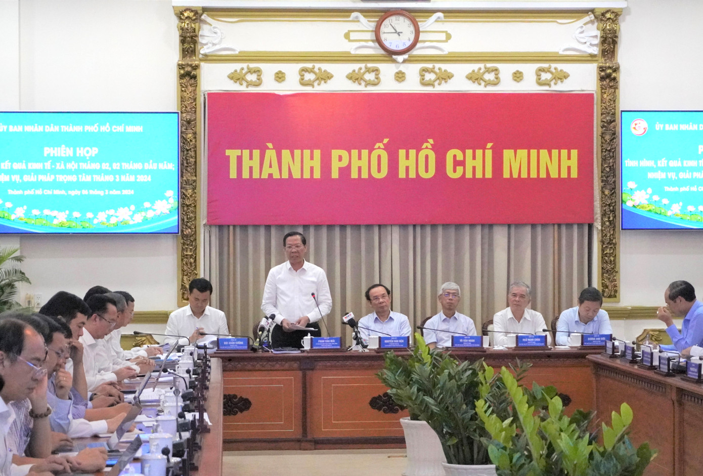 Quang cảnh phiên họp. Ảnh: TTBC TPHCM. Quang cảnh phiên họp. Ảnh: TTBC TPHCM.