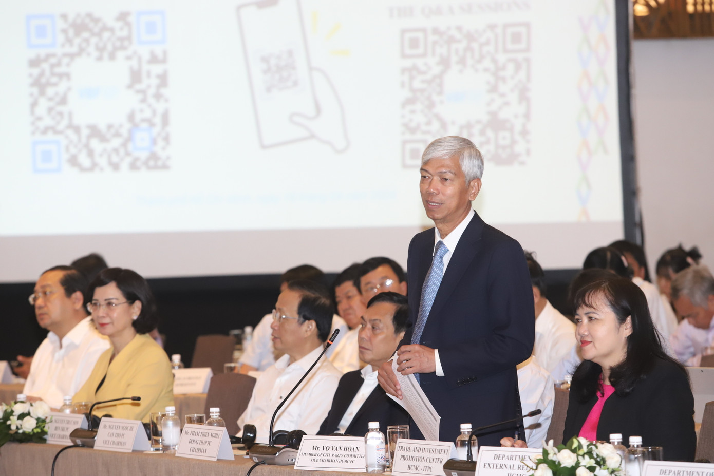 Phó chủ tịch UBND TPHCM Võ Văn Hoan. Ảnh: Ngô Tùng Phó chủ tịch UBND TPHCM Võ Văn Hoan. Ảnh: Ngô Tùng