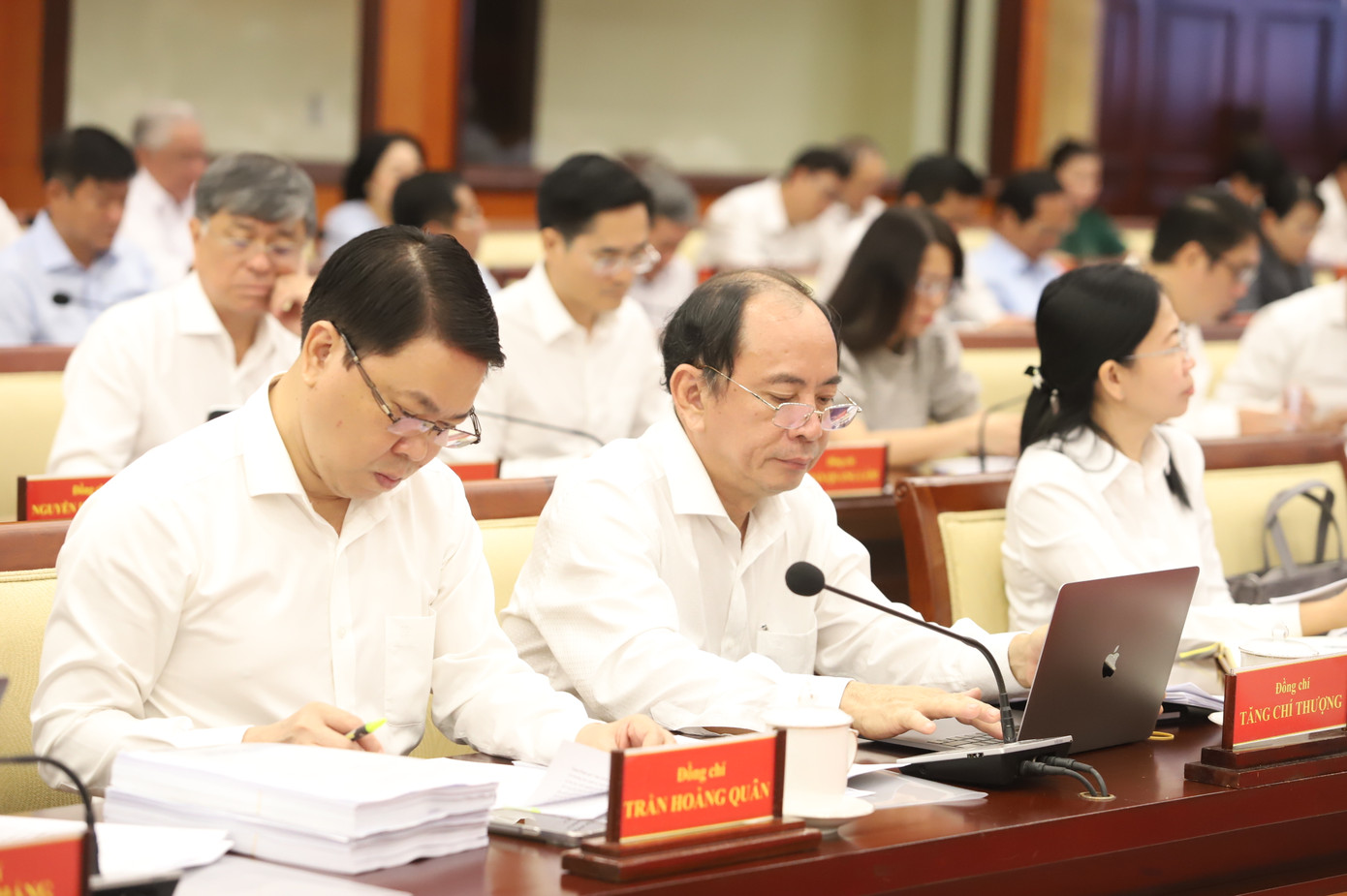 Đại biểu dự hội nghị. Ảnh: Ngô Tùng Đại biểu dự hội nghị. Ảnh: Ngô Tùng