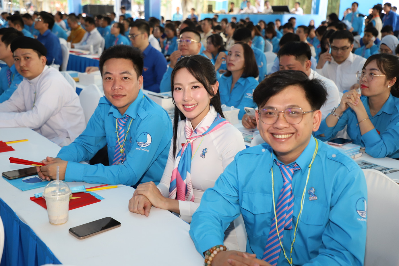 Trong số 441 đại biểu chính thức của Đại hội, có nhiều bạn trẻ là văn nghệ sĩ, vận động viên, doanh nhân trẻ tiêu biểu đã nỗ lực đóng góp, cống hiến không ngưng nghỉ cho các phong trào, hoạt động tình nguyện cũng như các lĩnh vực của đời sống xã hội trên địa bàn TPHCM. Điển hình như Hoa hậu Nguyễn Thị Ngọc Châu, Lê Nguyễn Bảo Ngọc, Nguyễn Thúc Thùy Tiên, MC Quỳnh Hoa, Thế Phi, ca sĩ Phương Mỹ Chi, vận động viên taekwondo Châu Tuyết Vân...