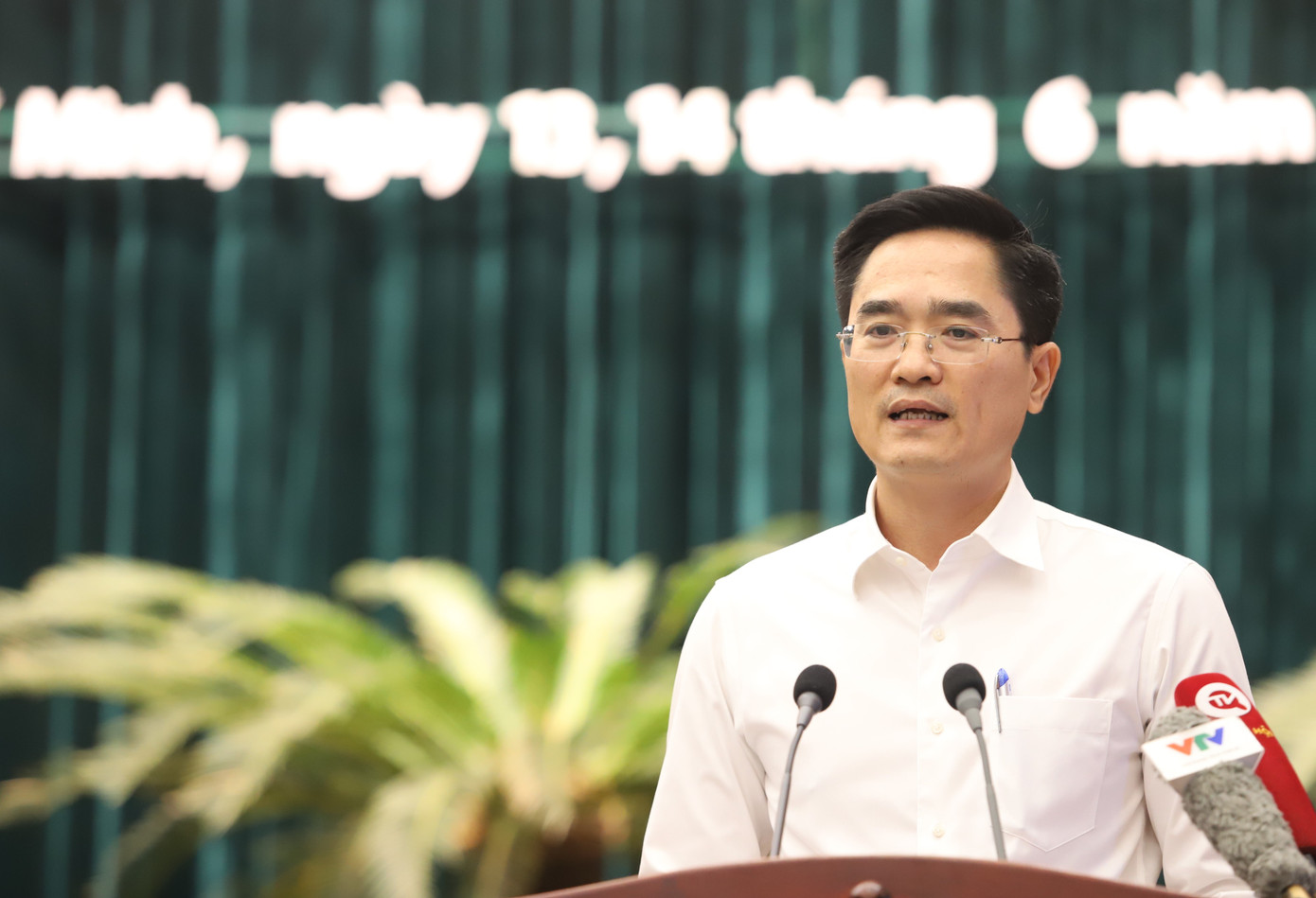 Giám đốc Sở GTVT TPHCM Trần Quang Lâm. Ảnh: Ngô Tùng