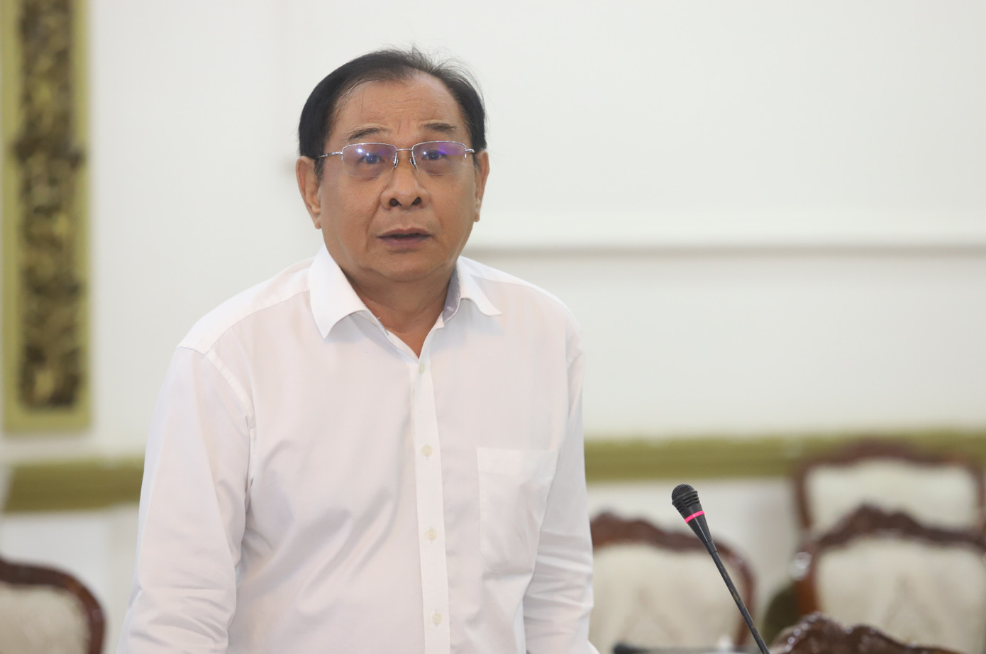 TS Trần Quang Thắng nêu ý kiến.