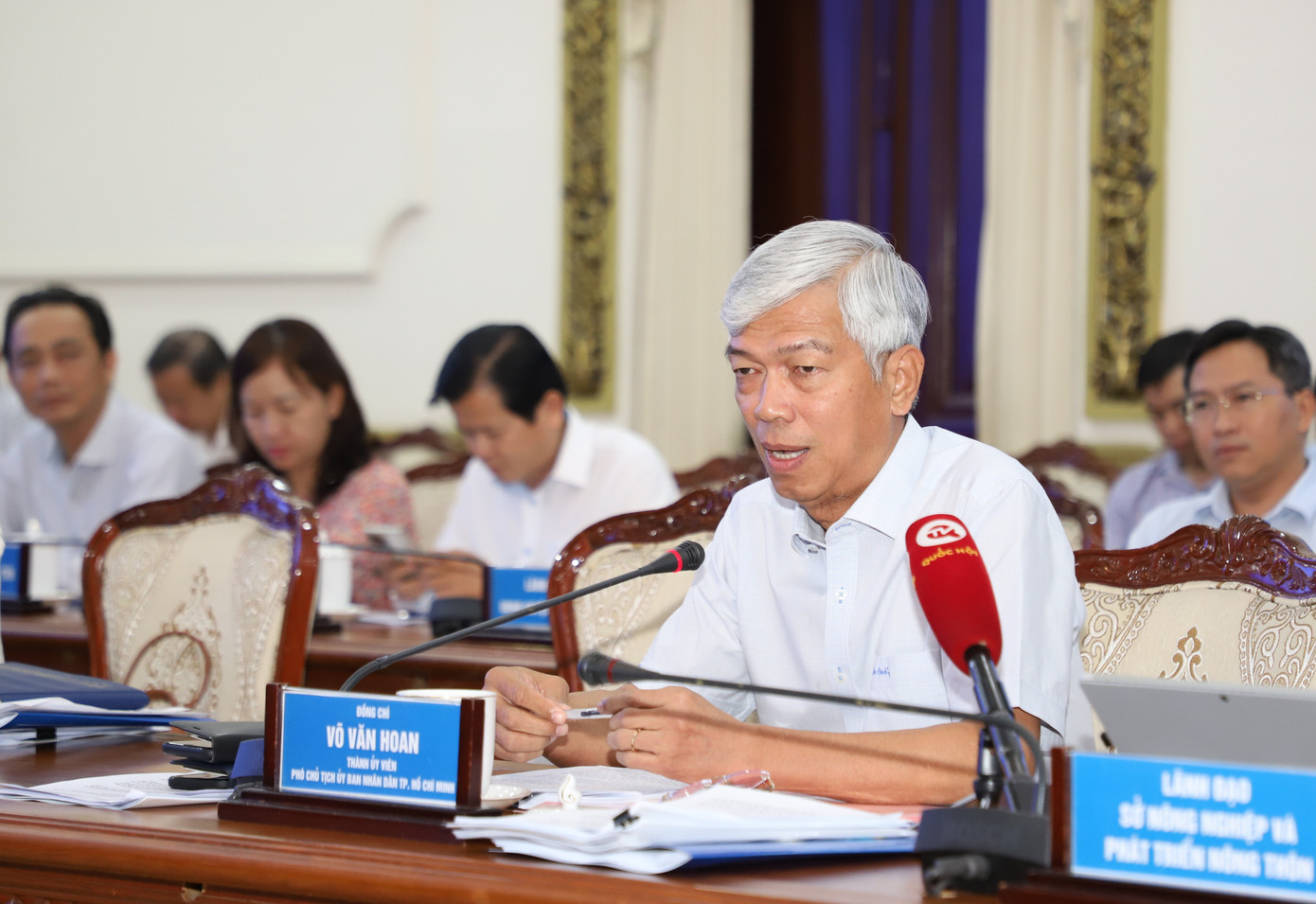 Phó Chủ tịch UBND TPHCM Võ Văn Hoan.