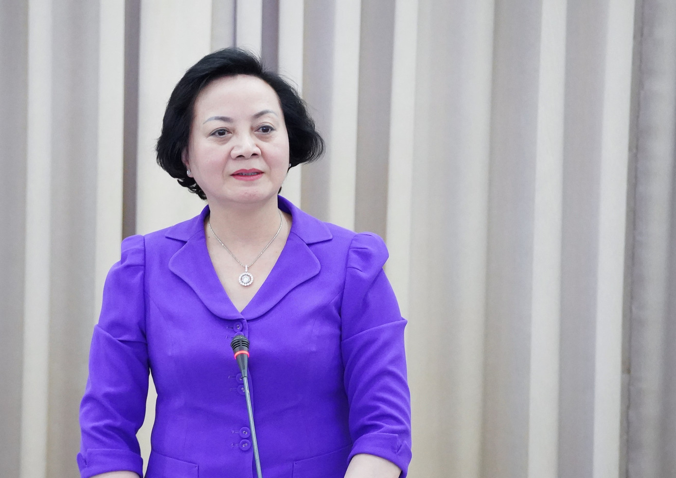 Bộ trưởng Phạm Thị Thanh Trà thống nhất với phương án sắp xếp của TPHCM.