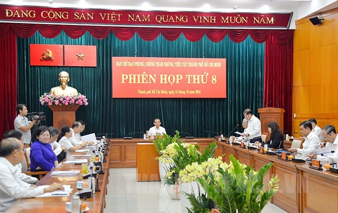 Quang cảnh phiên họp. Ảnh: Thành ủy TPHCM Quang cảnh phiên họp. Ảnh: Thành ủy TPHCM