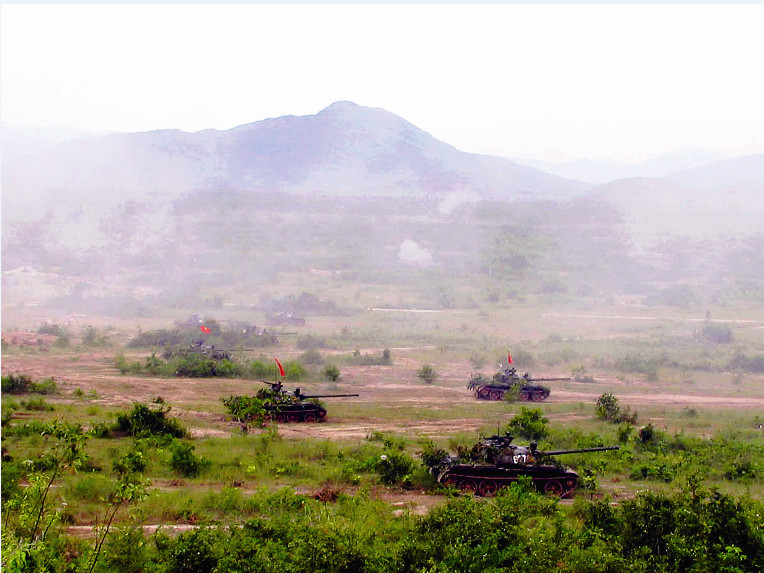 Bãi tập Lữ đoàn 273 nằm trên diện tích rộng lớn của dải đất Tây Nguyên đảm bảo công tác huấn luyện, quy mô nhiều địa hình, phương án tác chiến