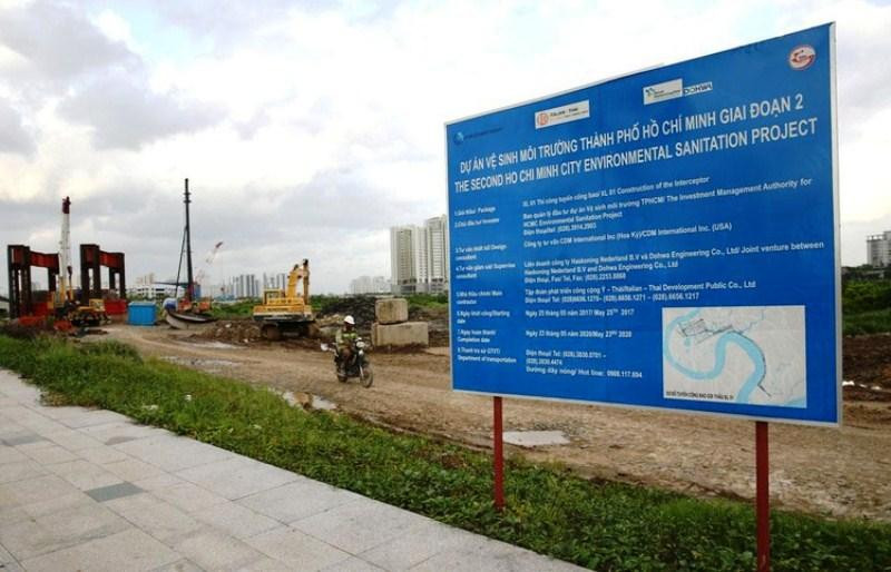 Dự án vệ sinh môi trường TPHCM - giai đoạn 2 chậm giải ngân do nhiều gói thầu bị vướng các công trình hạ tầng khác. Dự án vệ sinh môi trường TPHCM - giai đoạn 2 chậm giải ngân do nhiều gói thầu bị vướng các công trình hạ tầng khác.