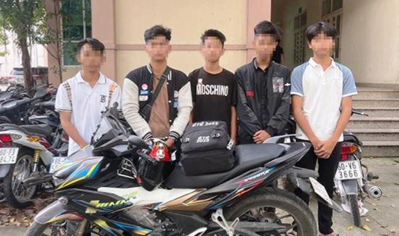 Các đối tượng bị bắt giữ