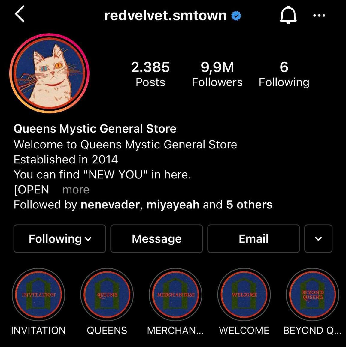 Phần giới thiệu trên Instagram nhóm cũng đã được thay đổi để chuẩn bị cho dự án lần này.