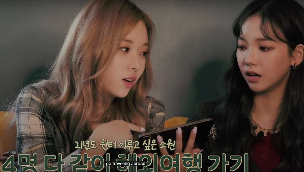 Winter ước cả nhóm được đi nước ngoài...