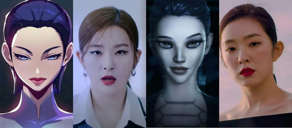 Irene và Seulgi được cho là sẽ đảm nhận vai trò Black Mamba và Naevis. Irene và Seulgi được cho là sẽ đảm nhận vai trò Black Mamba và Naevis.