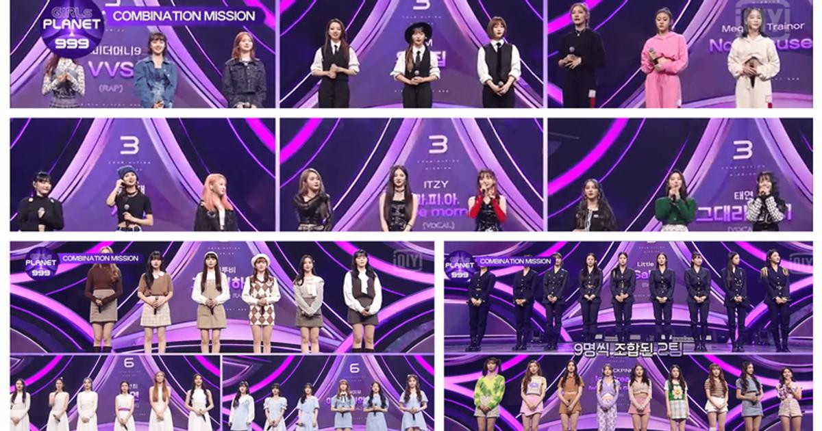 Vòng thử thách thứ hai của Girls Planet 999 mang tên Combination Mission.