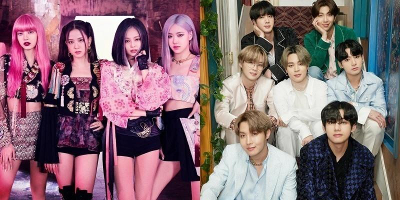 BTS và BLACKPINK là những ứng cử viên vàng của hạng mục Top Social Artist.