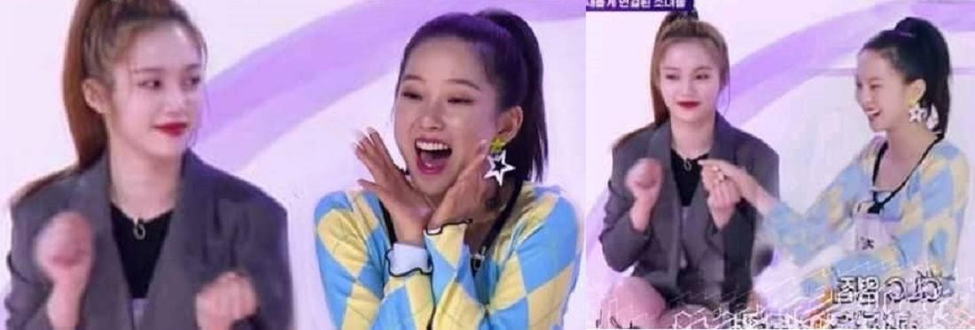 Những khoảnh khắc tương tác đầy đáng yêu của cả hai thực tập sinh.