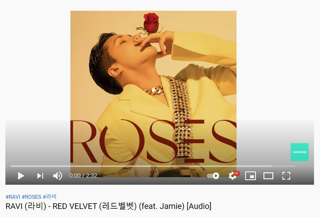 Ca khúc Red Velvet gây tranh cãi của Ravi Ca khúc Red Velvet gây tranh cãi của Ravi