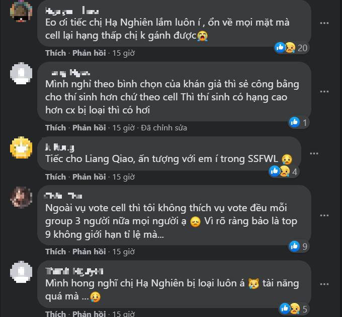 Cư dân mạng tiếc nuối cho những thực tập sinh bị loại do hệ thống Cell thiếu công bằng. Cư dân mạng tiếc nuối cho những thực tập sinh bị loại do hệ thống Cell thiếu công bằng.