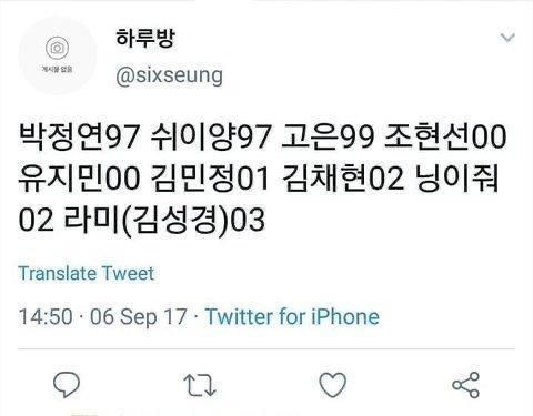 Tin đồn về đội hình gồm 9 cô gái nổi bật nhất dàn thực tập sinh SM năm 2017. Tin đồn về đội hình gồm 9 cô gái nổi bật nhất dàn thực tập sinh SM năm 2017.