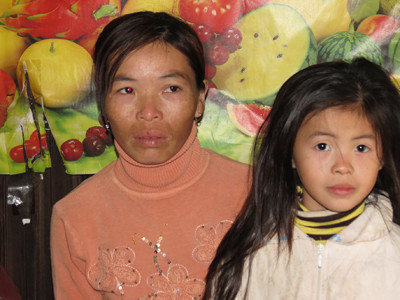 Chị Mến và con gái