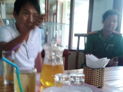 Ông Nghiêm Phúc, chủ nhà hàng Cát Vàng. Ông Nghiêm Phúc, chủ nhà hàng Cát Vàng