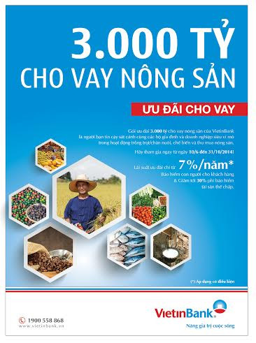 3.000 tỷ đồng ưu đãi cho vay nông sản ảnh 1