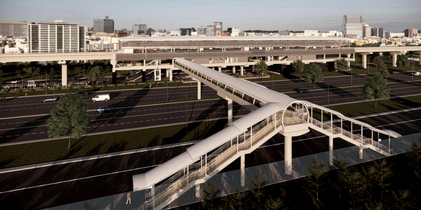 Diện mạo cầu bộ hành trong tương lai.