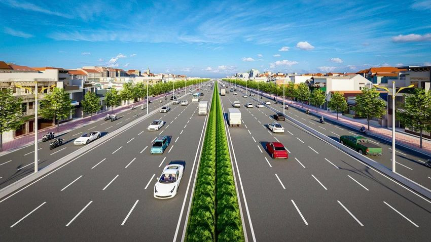 Phối cảnh dự án sau khi hoàn thành.