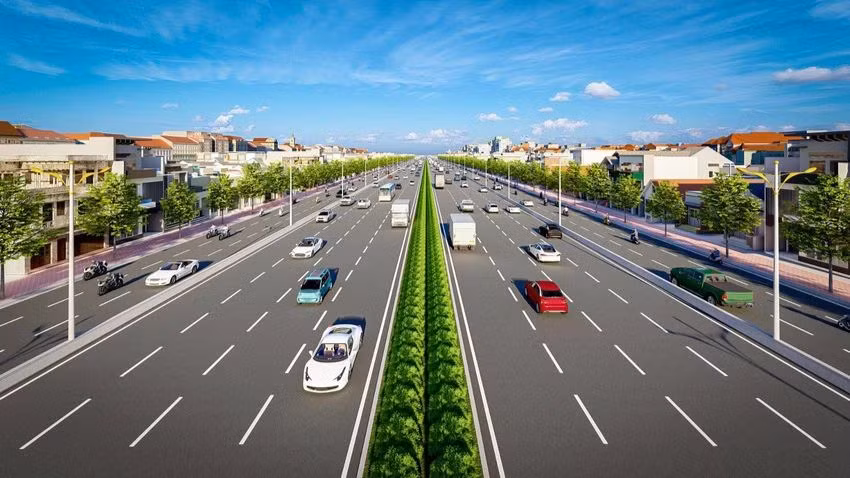 Phối cảnh dự án sau khi hoàn thành.