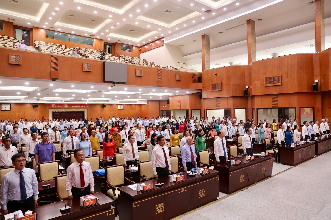 Toàn cảnh kỳ họp 13 HĐND TPHCM khoá X. Ảnh: Duy Anh Toàn cảnh kỳ họp 13 HĐND TPHCM khoá X. Ảnh: Duy Anh