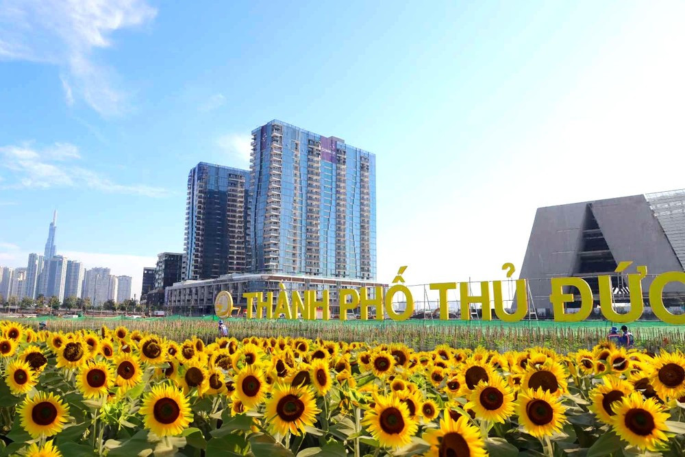 TP. Thủ Đức sắp khánh thành công viên hoa hướng dương phục vụ người dân dịp Tết Dương lịch 2024 TP. Thủ Đức sắp khánh thành công viên hoa hướng dương phục vụ người dân dịp Tết Dương lịch 2024