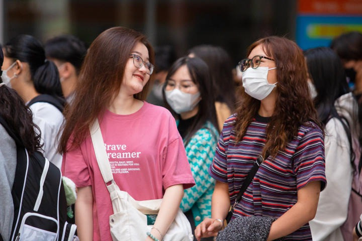 Sinh viên ĐH Công nghệ TPHCM (HUTECH) trở lại trường sau kỳ nghỉ Tết Nguyên đán 2023. Ảnh: Nhà trường cung cấp. Sinh viên ĐH Công nghệ TPHCM (HUTECH) trở lại trường sau kỳ nghỉ Tết Nguyên đán 2023. Ảnh: Nhà trường cung cấp.